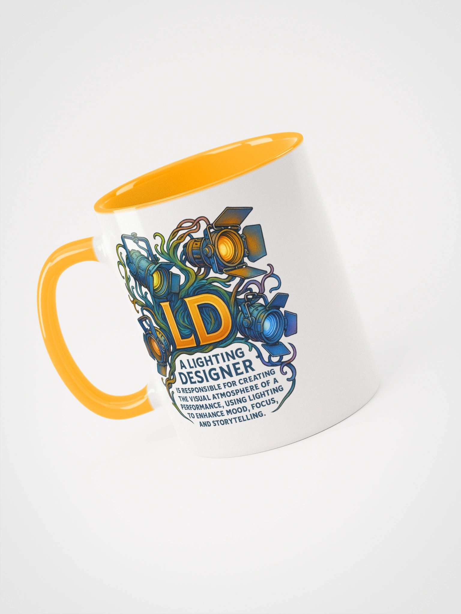 Theatrically Jerry: "LD (Light Designer) Organic Series" Mug product image (31)