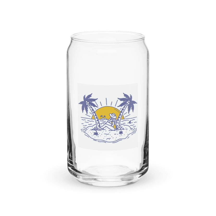 Summer Fun Can Shaped Glass product image (2)