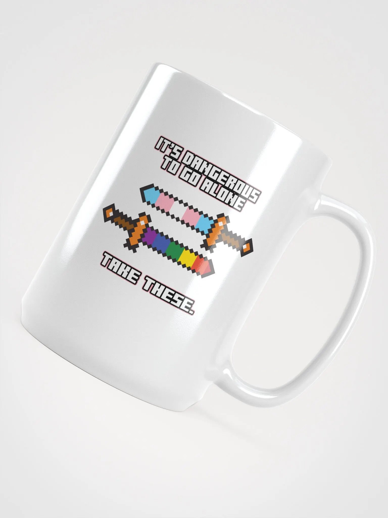 It's Dangerous to Go Alone - Glossy Mug product image (4)