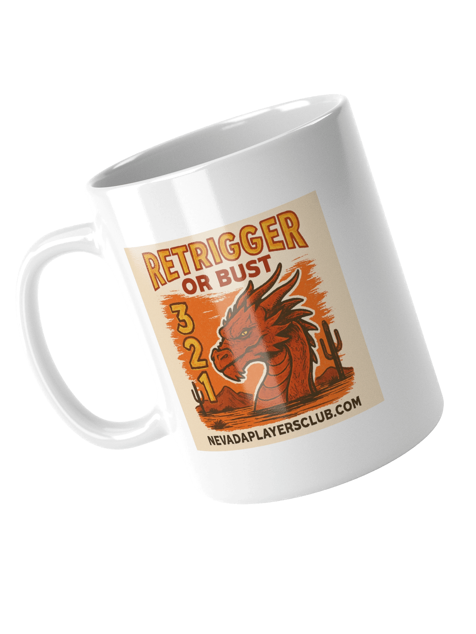 White NVPC Dragon Mug product image (10)