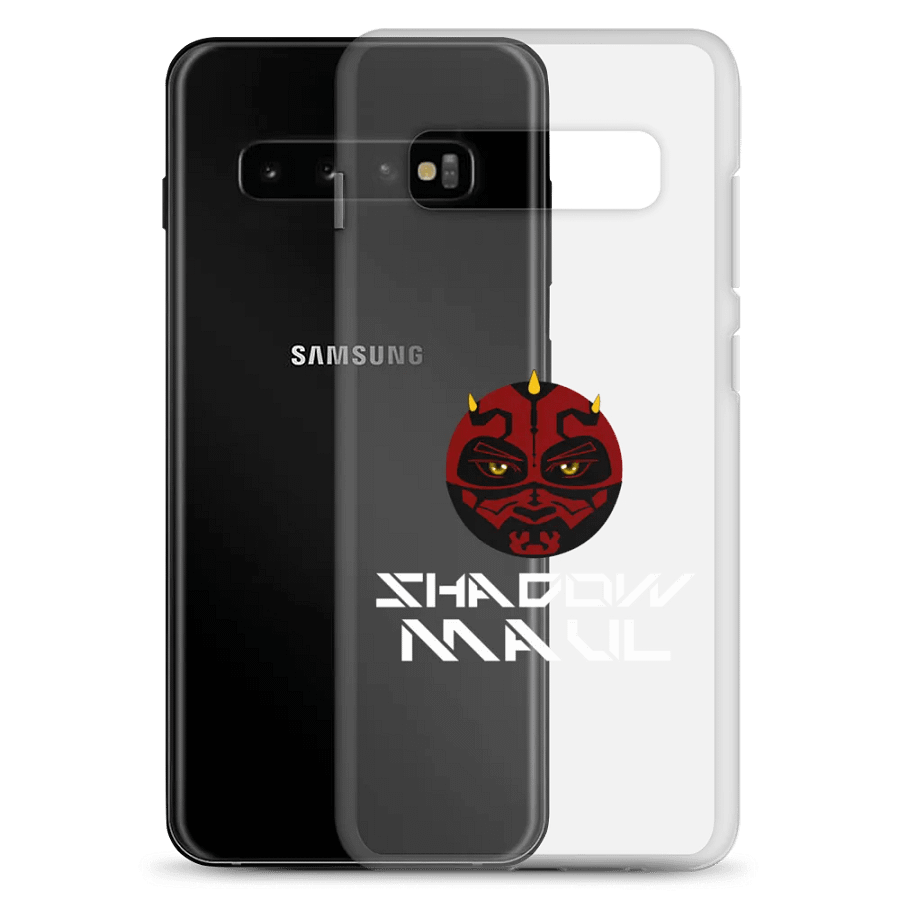 Shadow Maul Stylized Face Clear Samsung® Case product image (20)