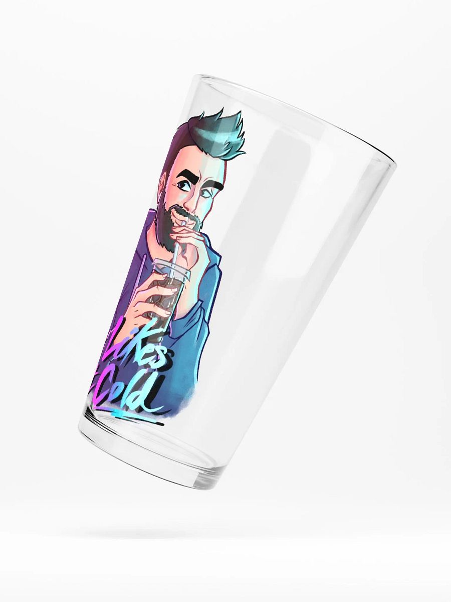 He Likes It Cold Pint Glass product image (5)