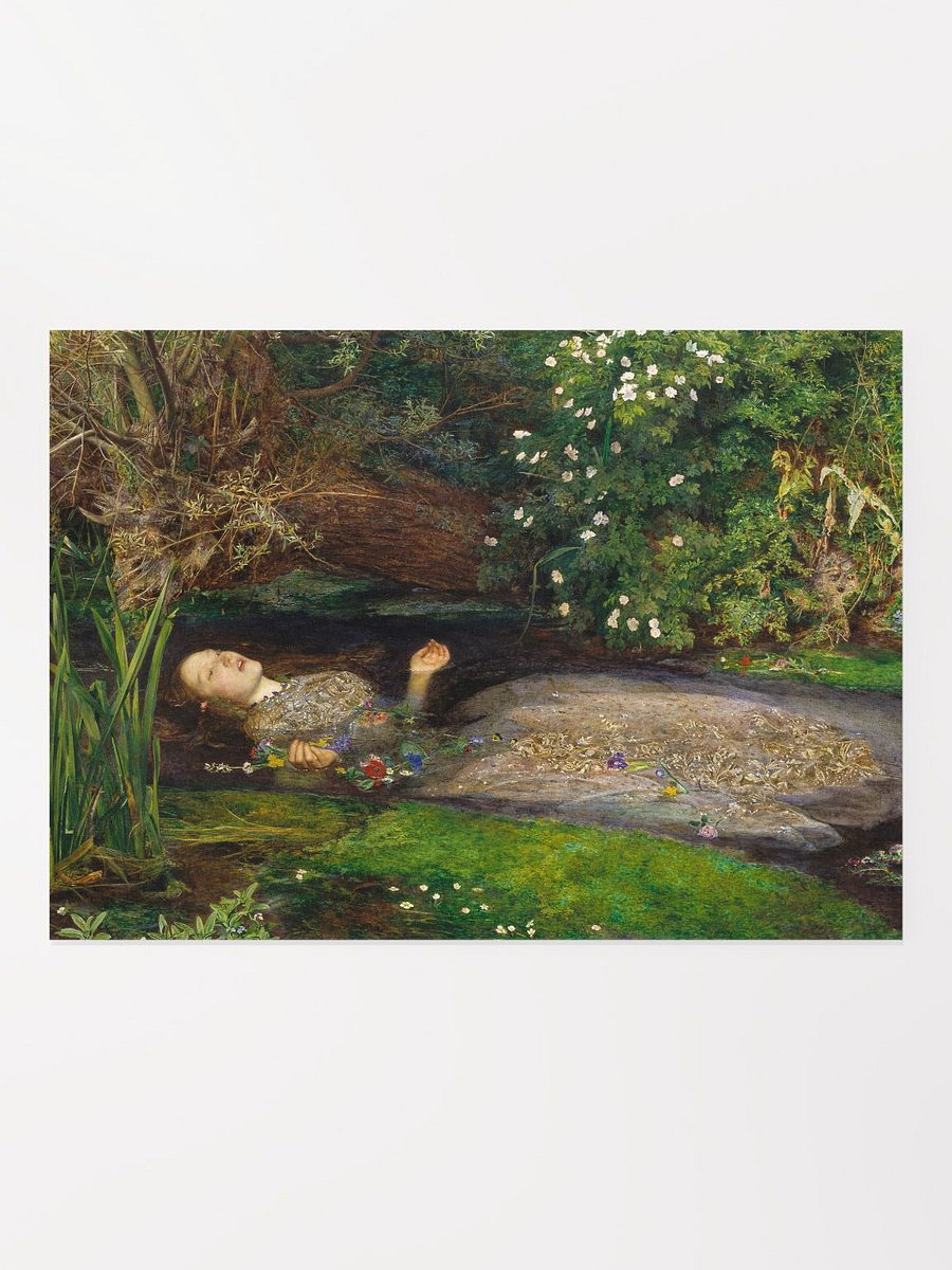 ''Ophelia'' by John Everett Millais Poster product image (1)