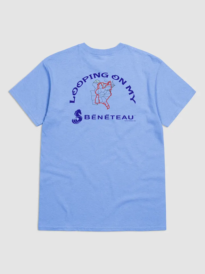 Looping On My Beneteau - T-Shirt - Light Shirt w/Blue Logo product image (1)