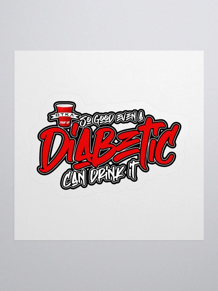 Diabetic Kiss Cut Stickers product image (3)