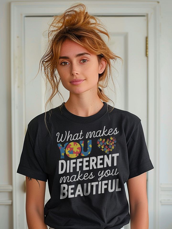 What Makes You Different Makes You Beautiful Unisex T-shirt product image (1)