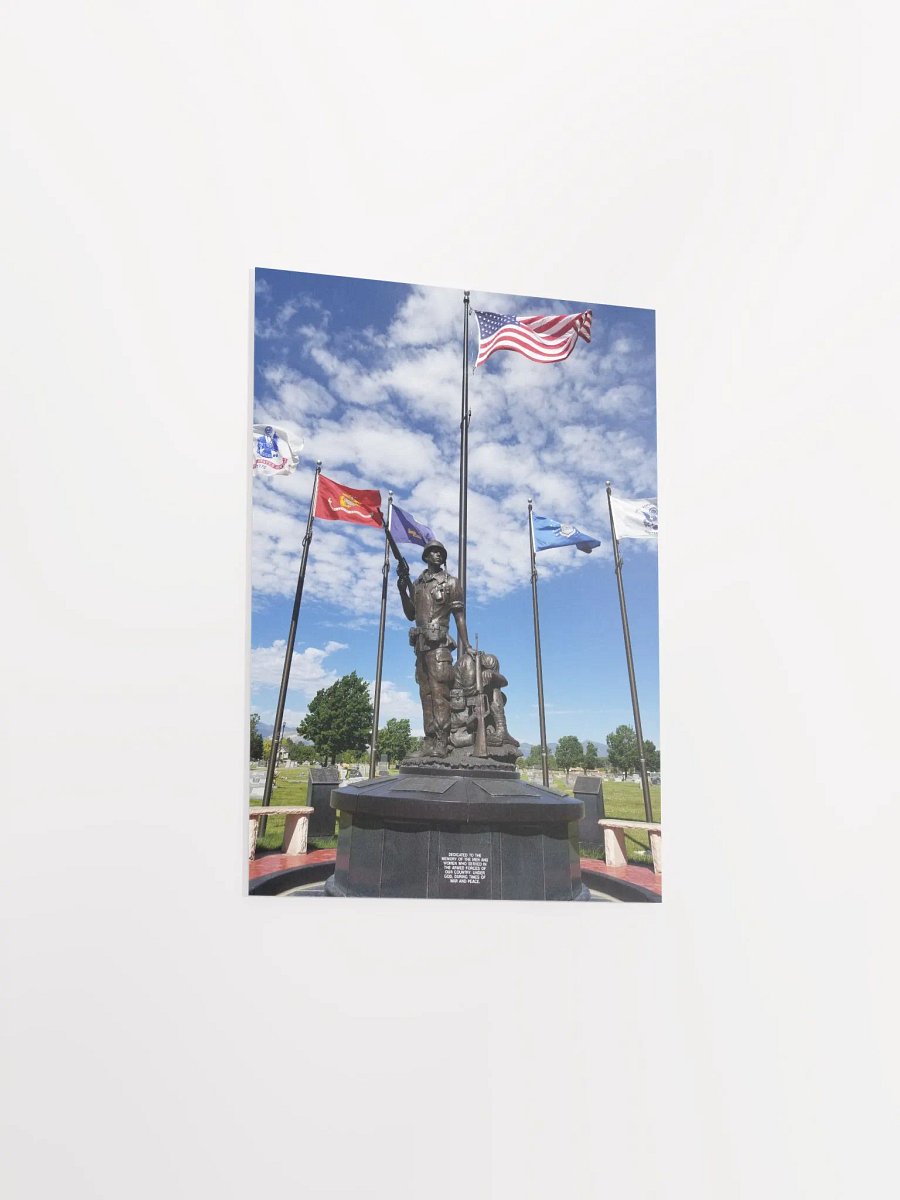 South Jordan Veterans Memorial Poster product image (7)