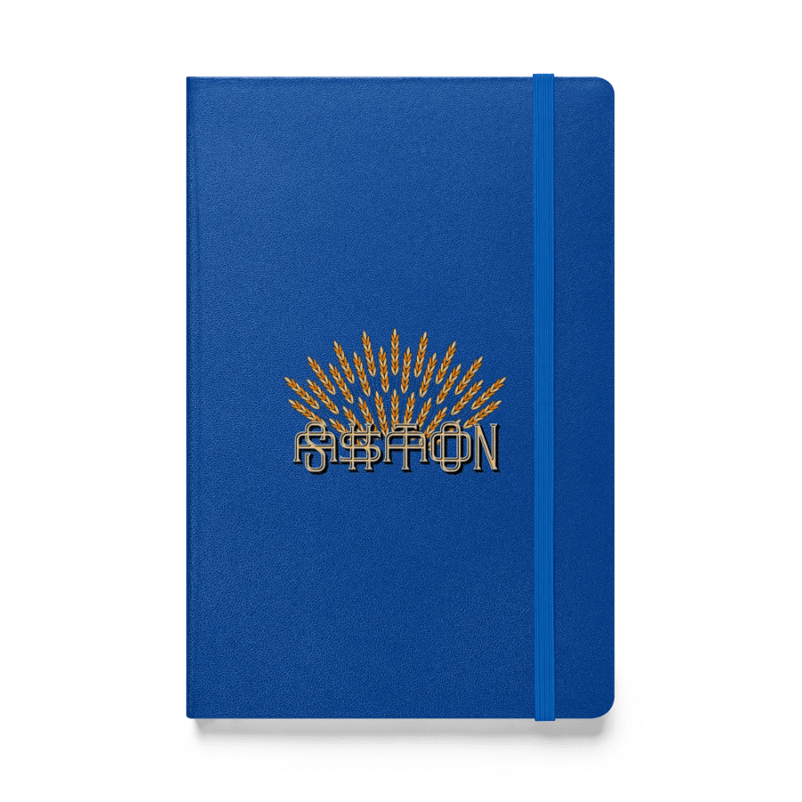 Saskatoon Wheat Harvest Hardcover Notebook product image (1)