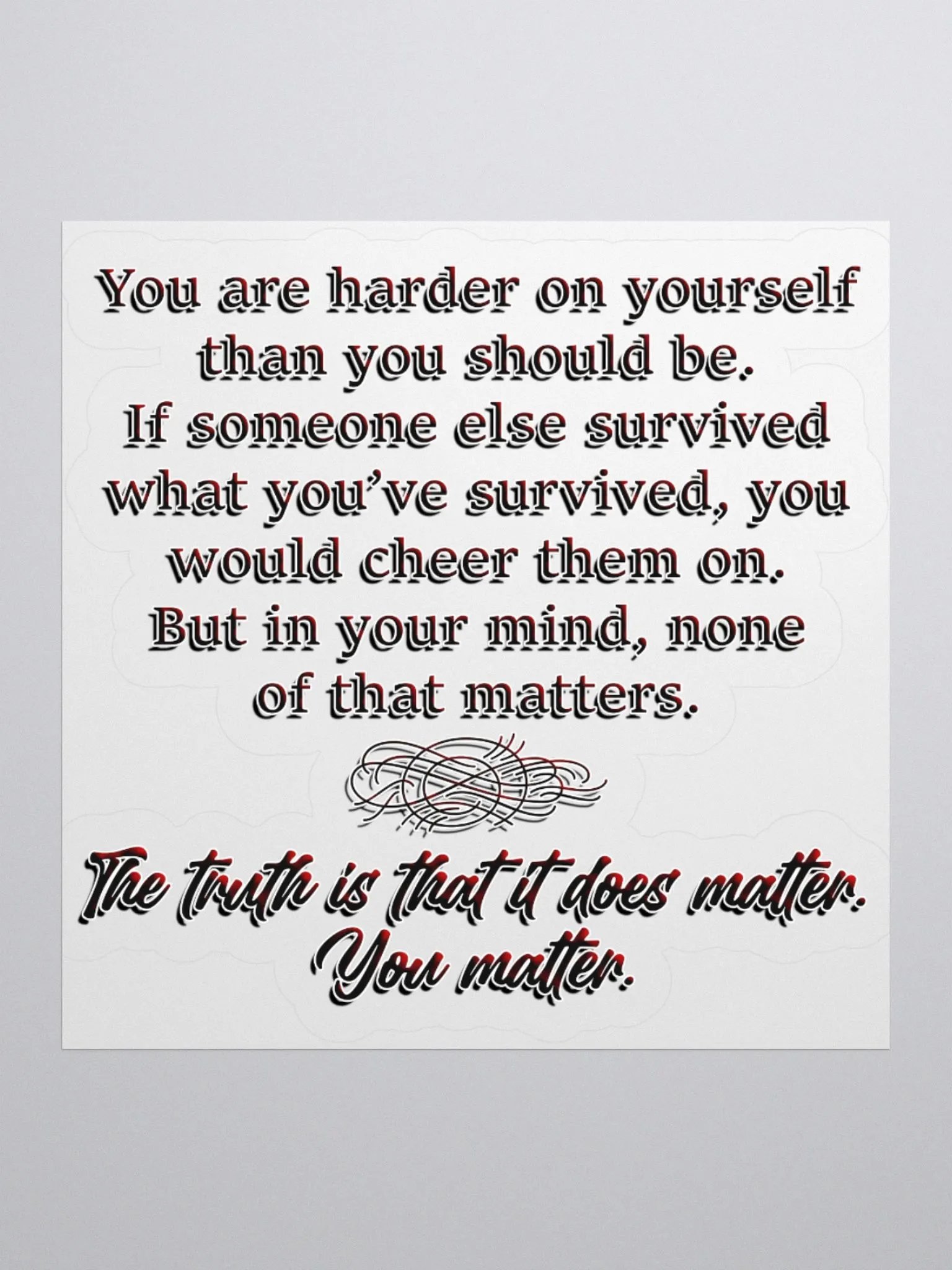 Positivity - Harder Sticker product image (3)
