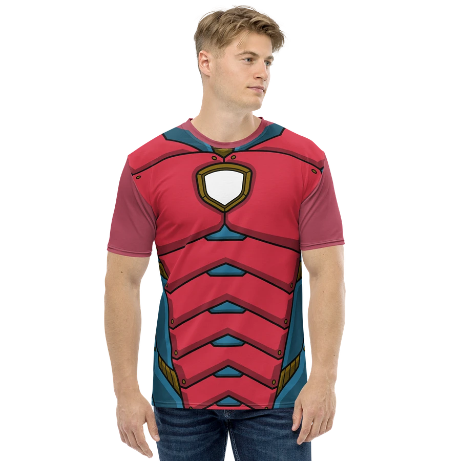 Enhanced Body Suit-Inspired Crew Neck T-Shirt - Embrace Futuristic Style product image (1)