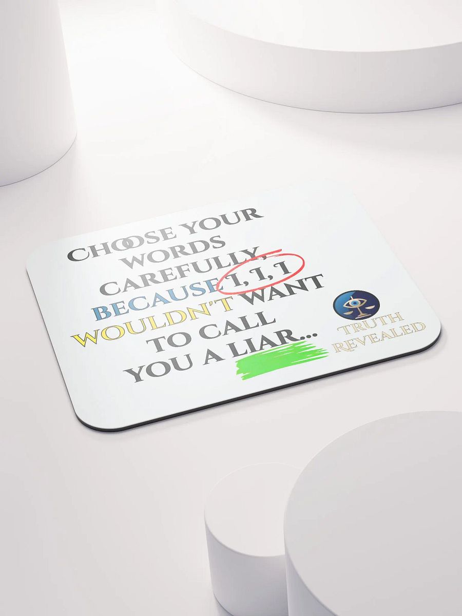Truth Revealed Mouse Pad product image (4)