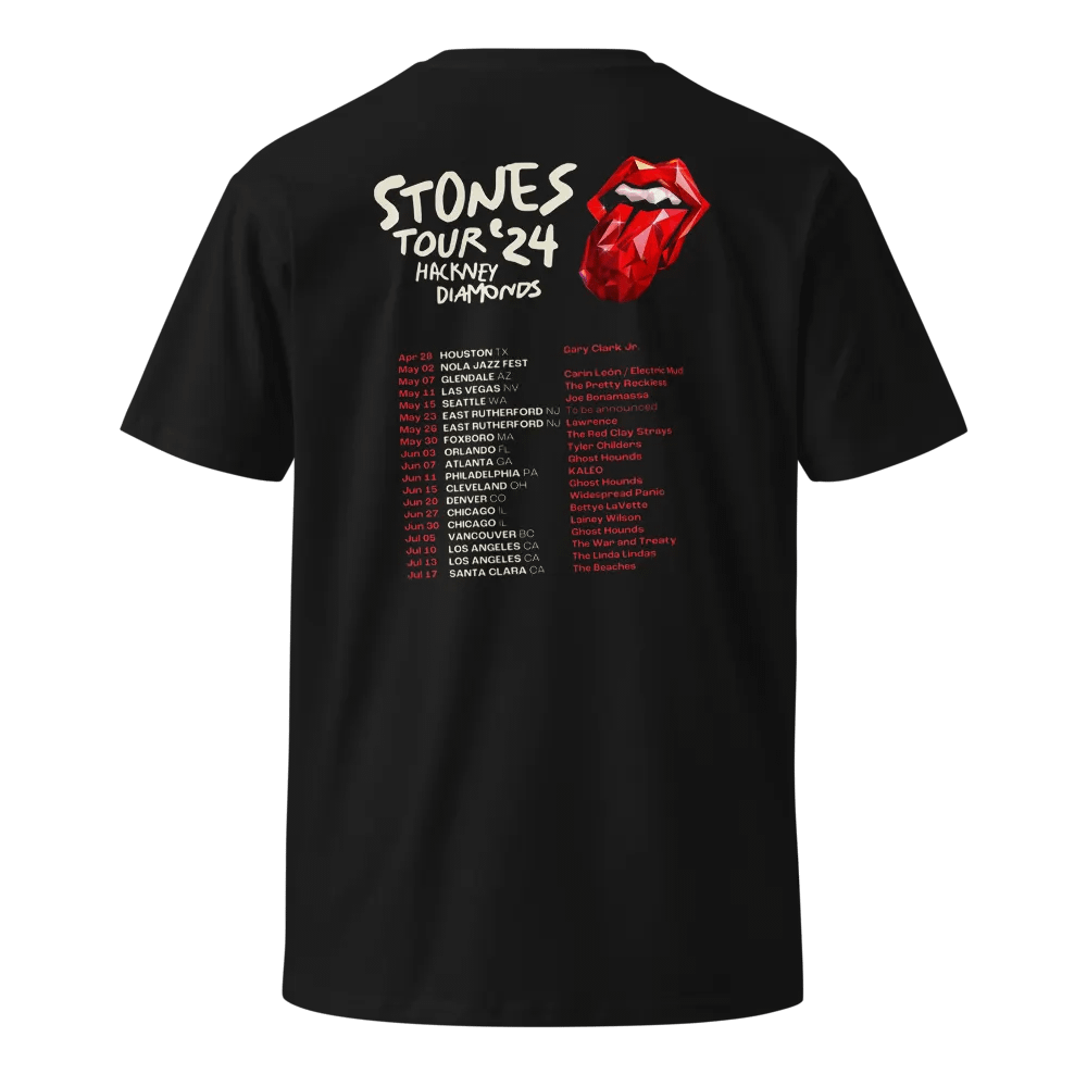 The Rolling Stones Hackney Diamonds Tour 2024 T-Shirt product image (3)