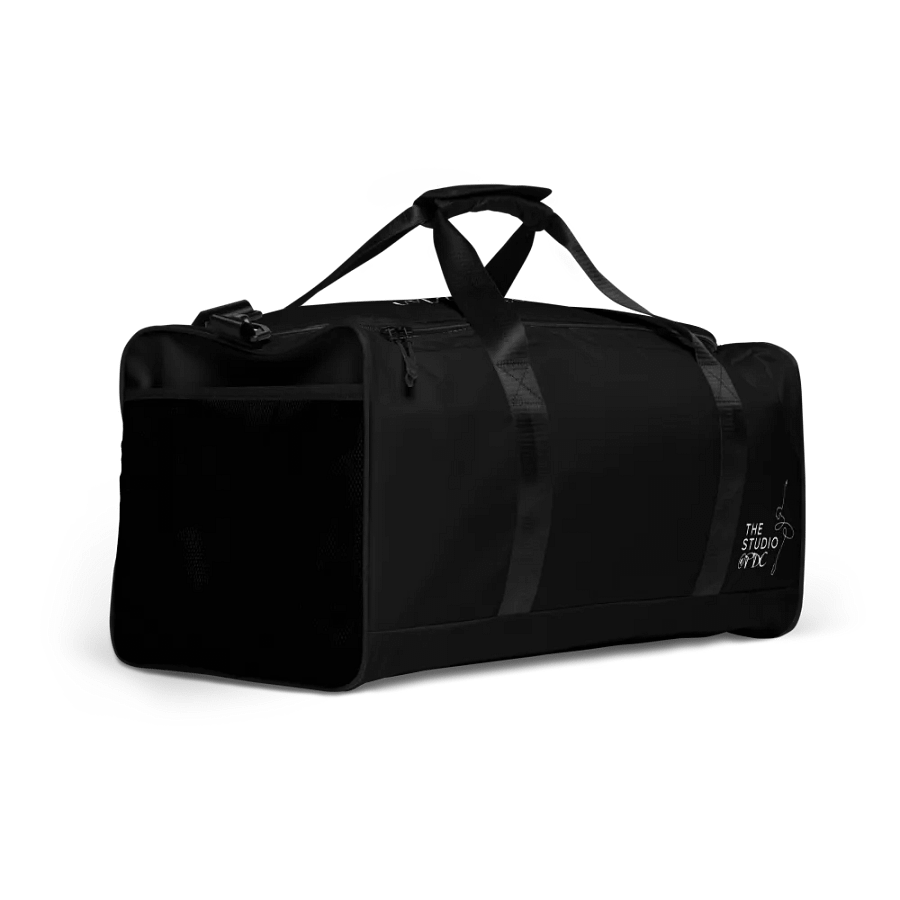 Large Dance Bag | Black with White Logo and Quote product image (4)