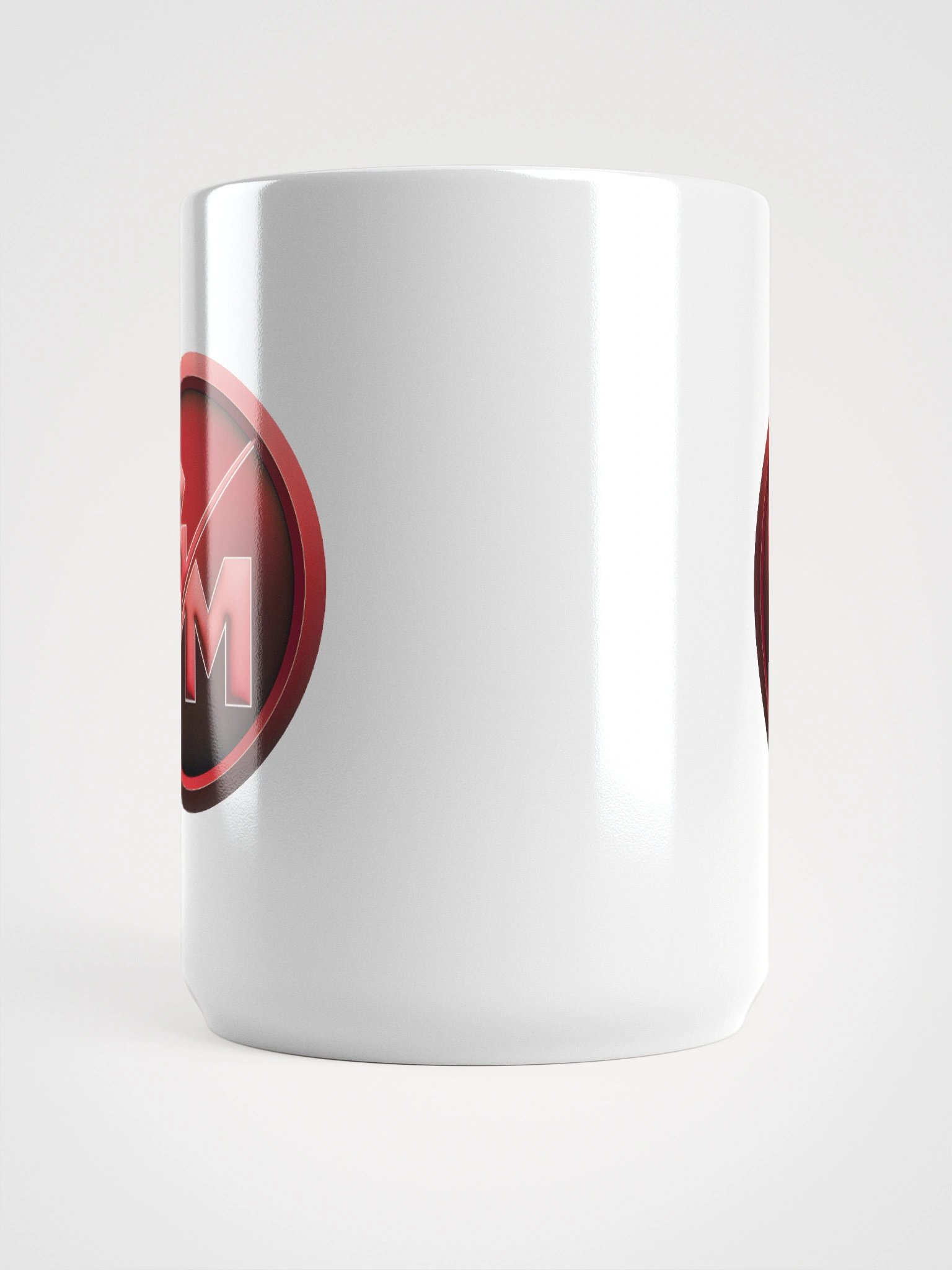 Grumblings Media Logo White Glossy Mug product image (6)