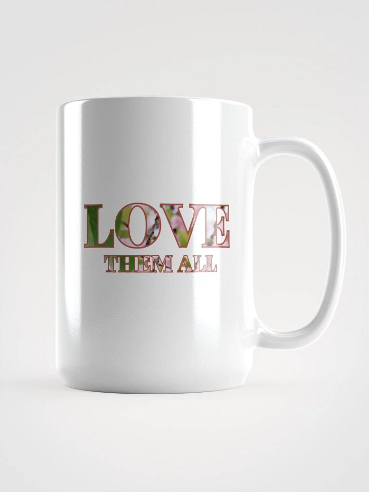 Nature Love White Glossy Mug product image (1)