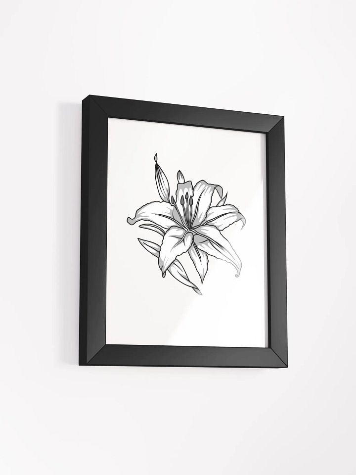 Elegant Lily - Original Botanical Print product image (2)