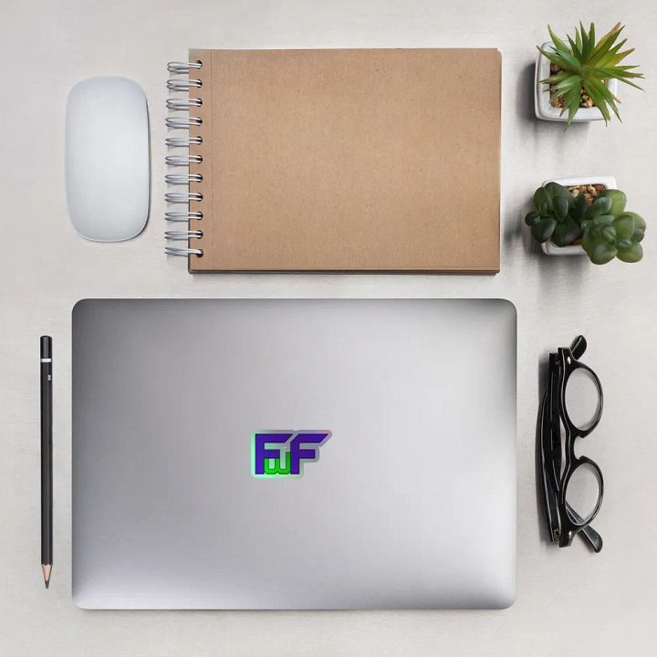 Failure With Friends - Abbreviated Logo Holographic Sticker product image (2)