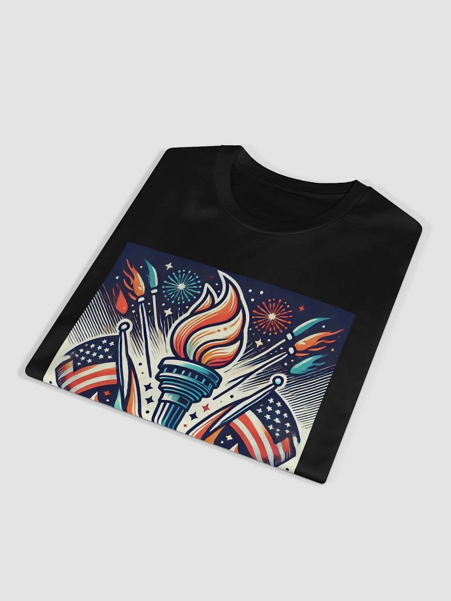 Liberty Flames Patriotic T-Shirt product image (16)