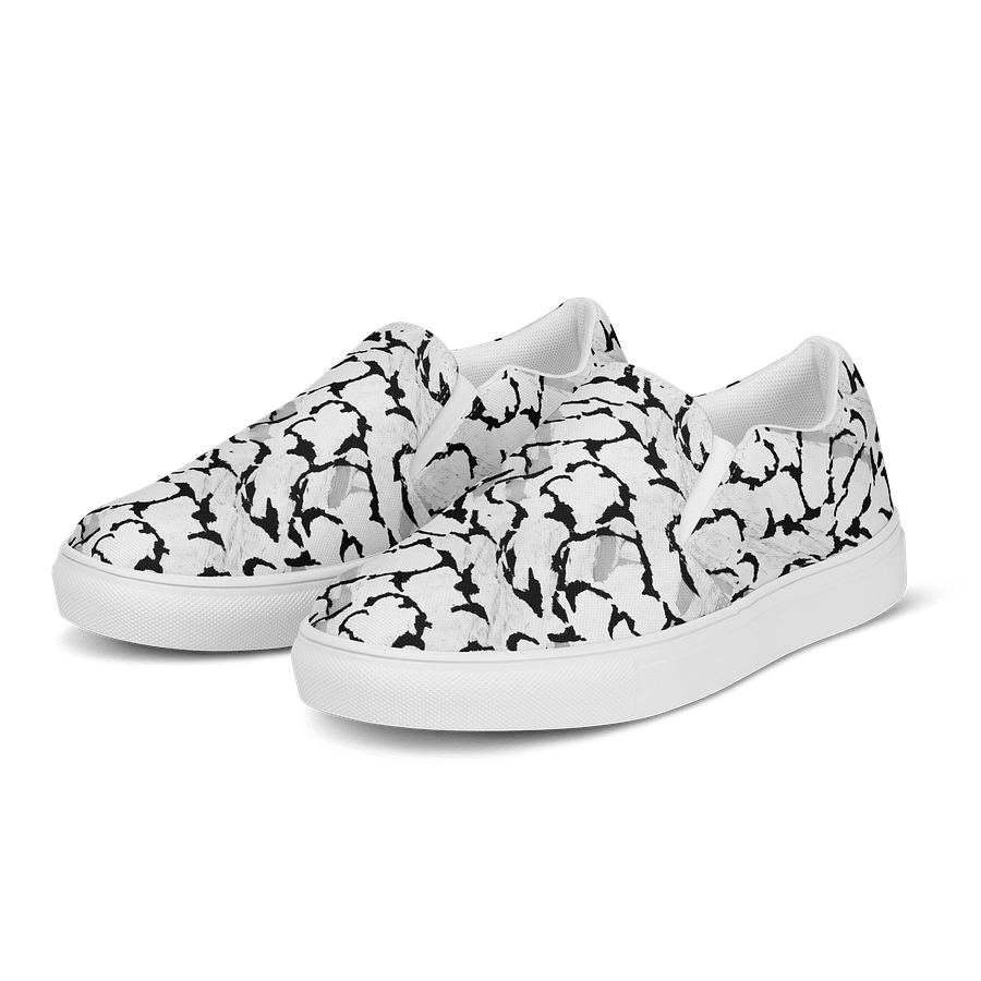 Black White Canvas Shoes product image (3)