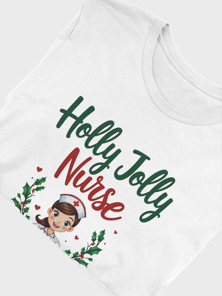 Holly Jolly Nurse Festive T-Shirt product image (55)