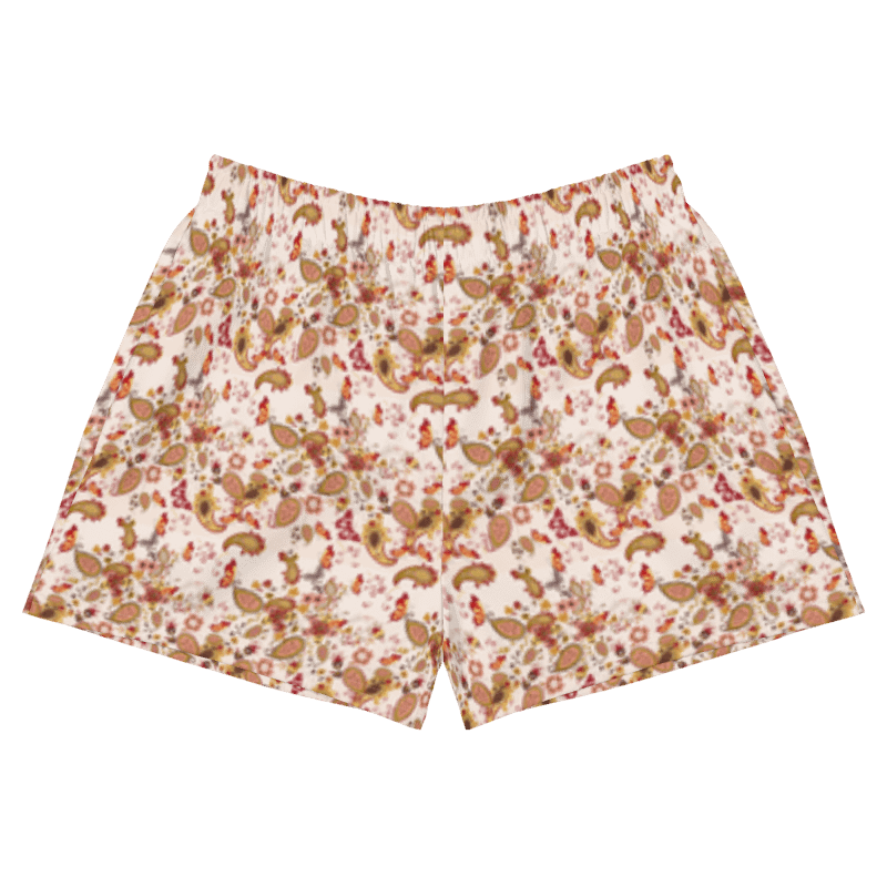 Vintage Velvet Vibes | Unisex Athletic Shorts product image (3)