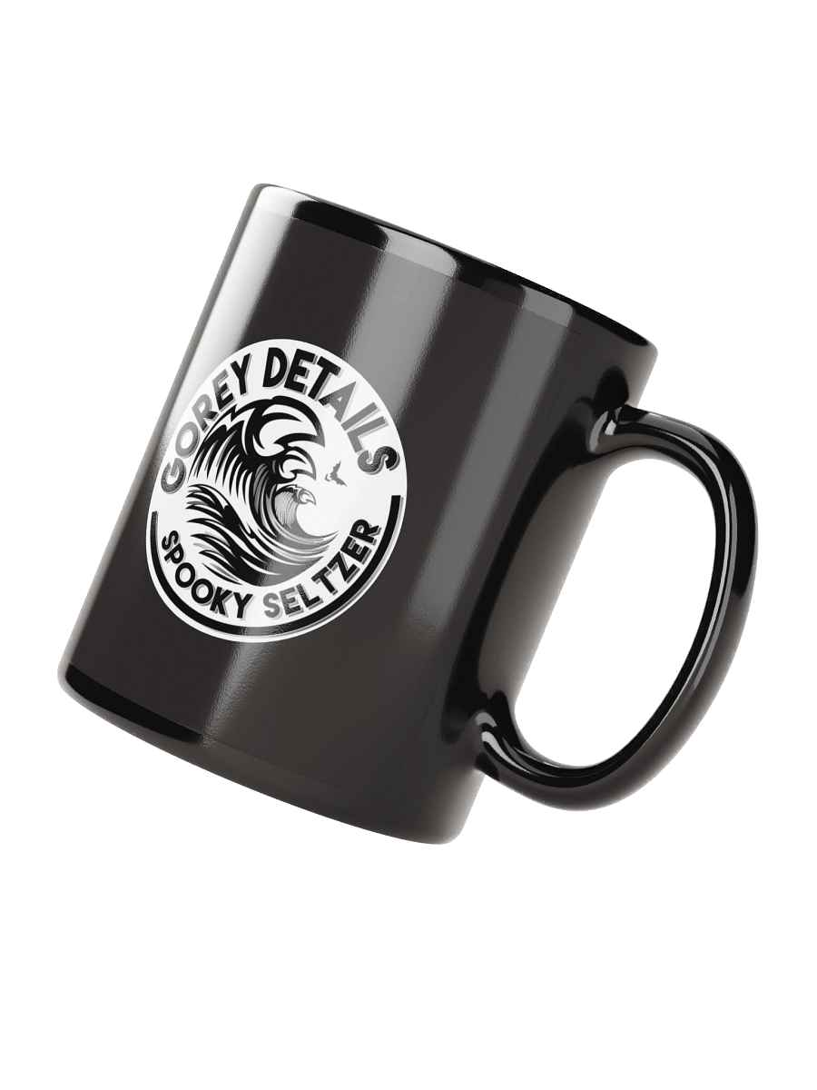 Spooky Seltzer - Black Glossy Mug product image (4)