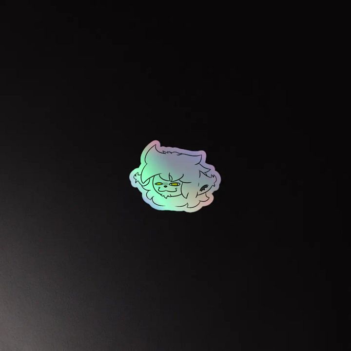 Sus Face Holo Sticker product image (4)