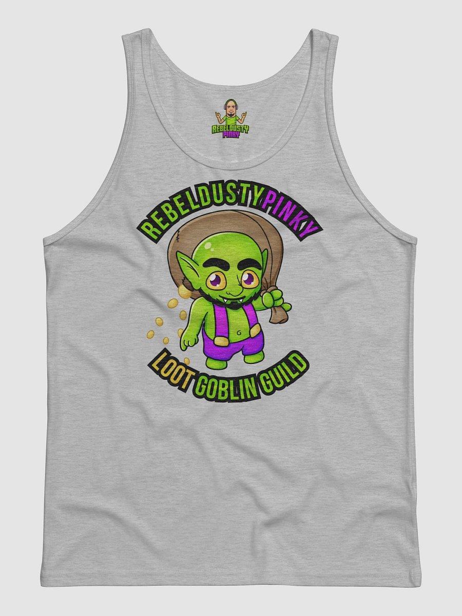RebelDustyPinky Loot Goblin Guild Tank Top! product image (1)