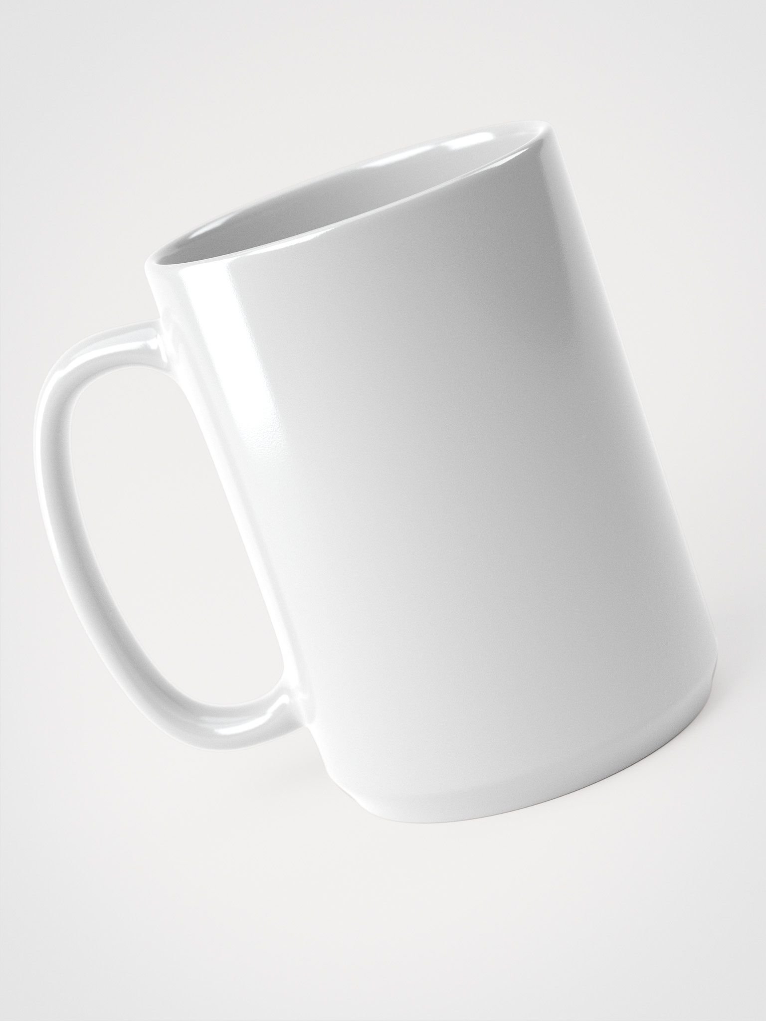 Carmine Reflections | White Glossy Mug | 20oz product image (3)