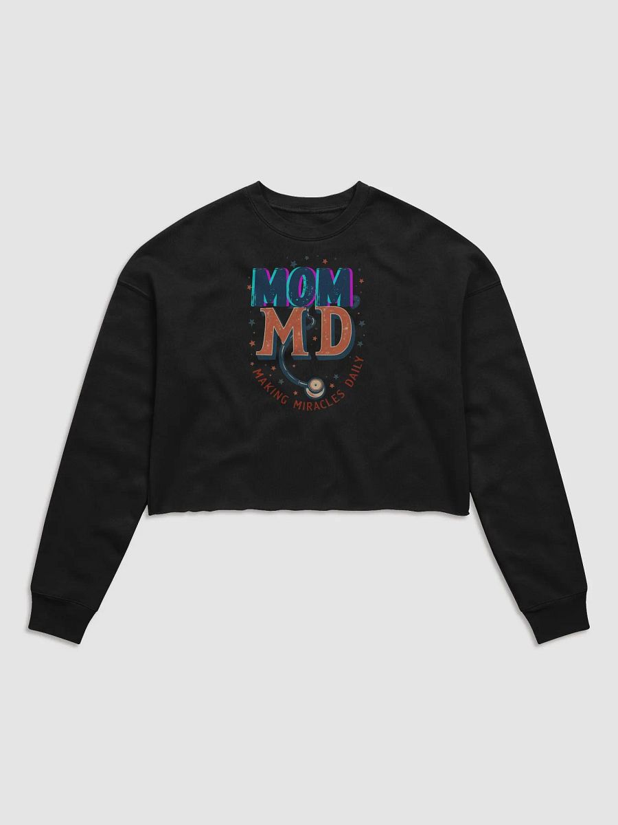 MOM, MD Miracle Maker Retro Crop Sweatshirt product image (1)