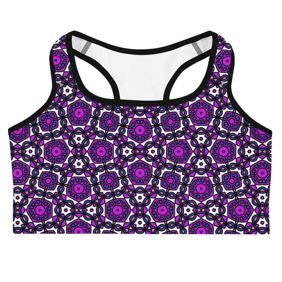 Gender Fluid Abstract (1) - Sports Bra product image (3)