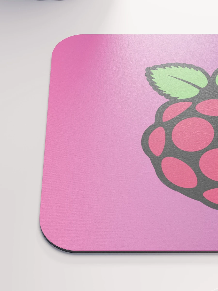 Mouse Pad with Raspberry Pi Icon (Gradient Version) product image (7)