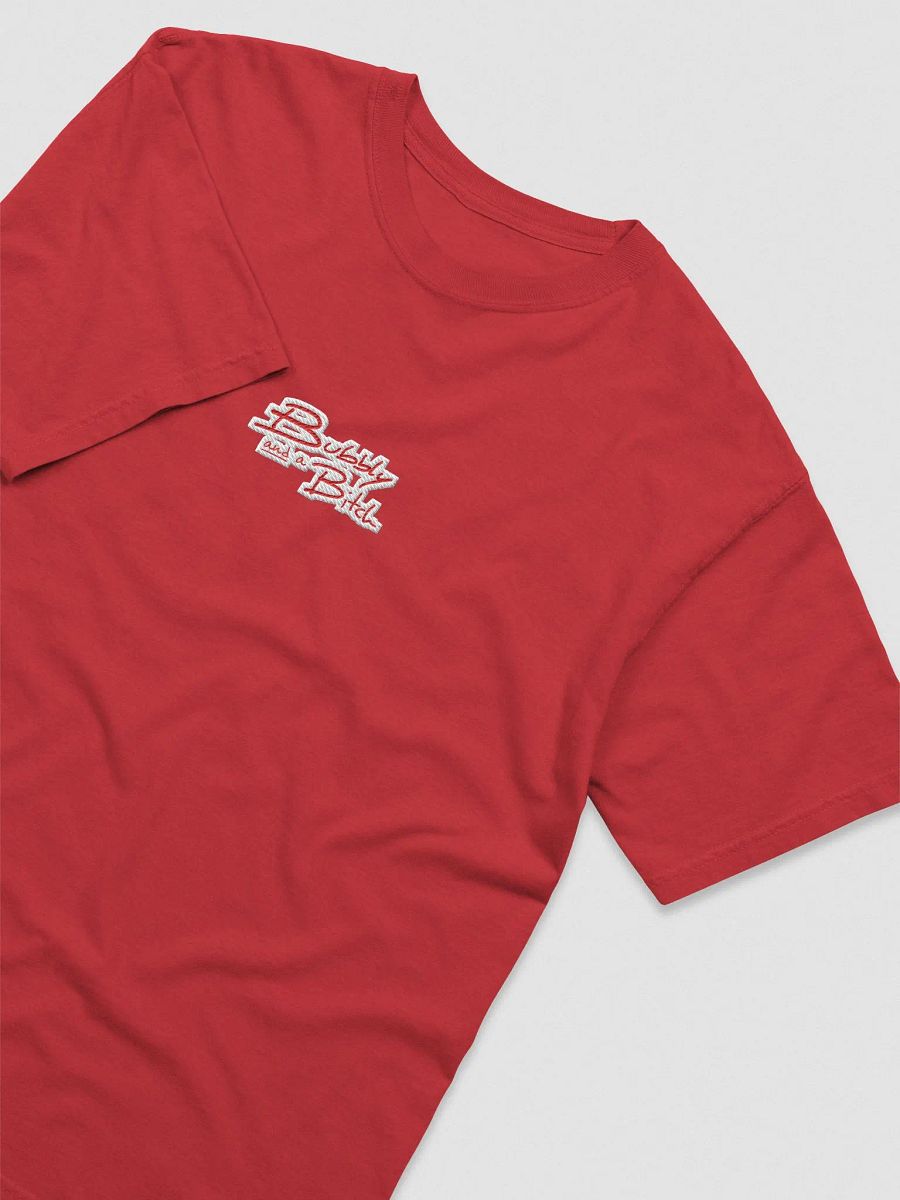 Bubbly and a B*tch embroidered garment-dyed tee (red bubble design) product image (3)