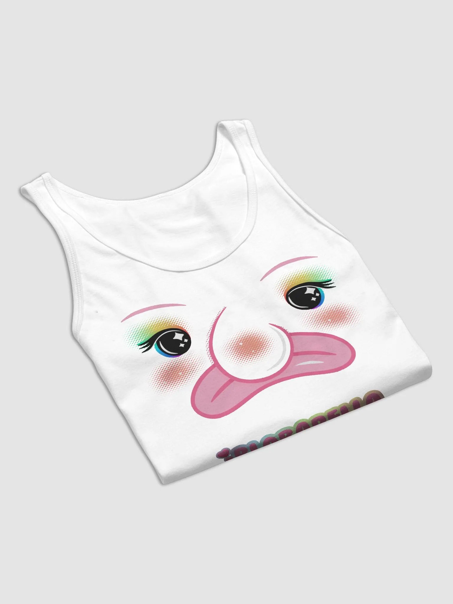 Blobarella Face Tank Top product image (8)