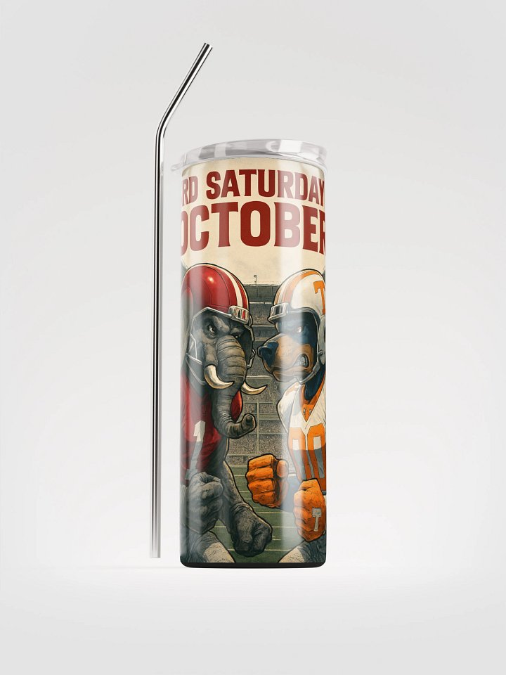 Gridiron Showdown Stainless Steel Tumbler product image (1)