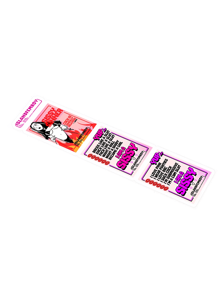 ISLANDFEMBOY : Sissy Sticker Pack : Femboy : Twink product image (2)