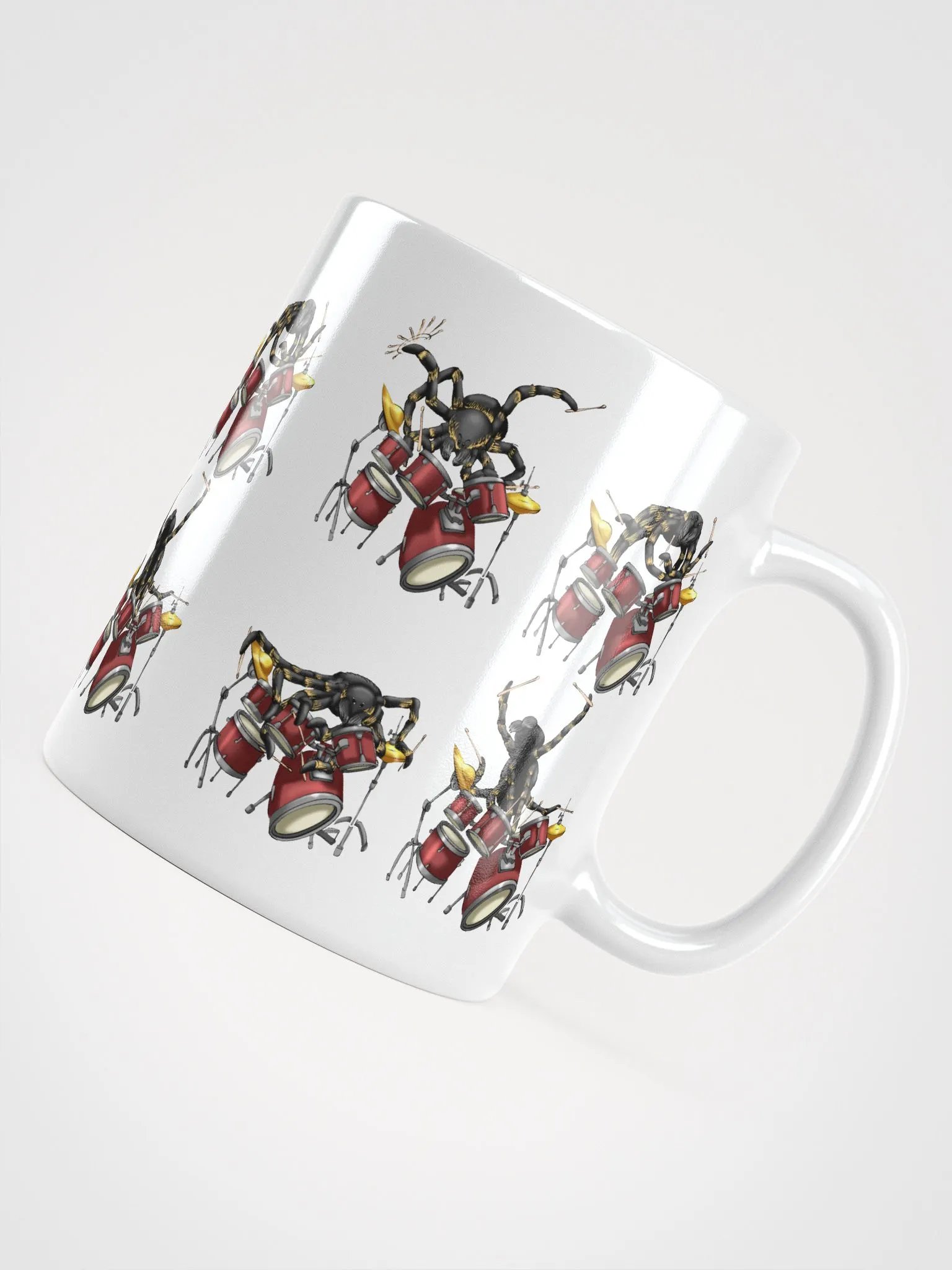 Tarantula Drumming (No Text) - Mug product image (4)