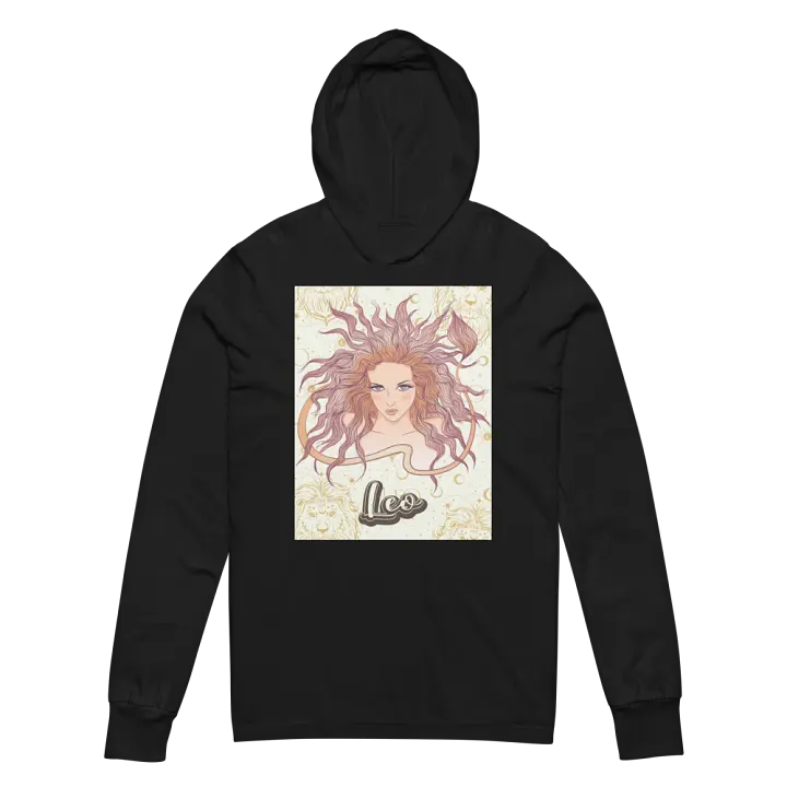 Leo Uni-Sex Hooded Tee product image (2)
