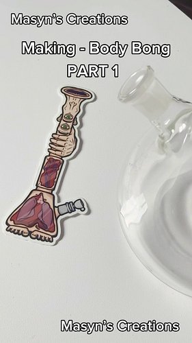 MAKING - BONG BONG PART 1
—————————————————————
This is based off an original illustration I created, with years in the makin...