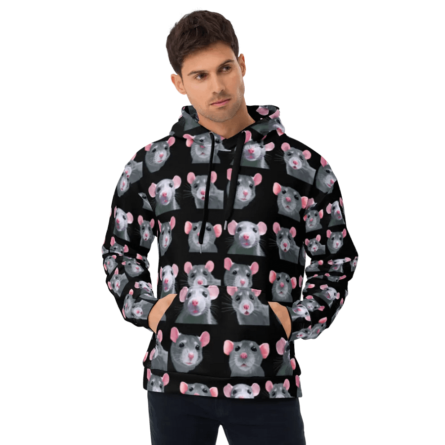 Four blue rats hoody product image (12)