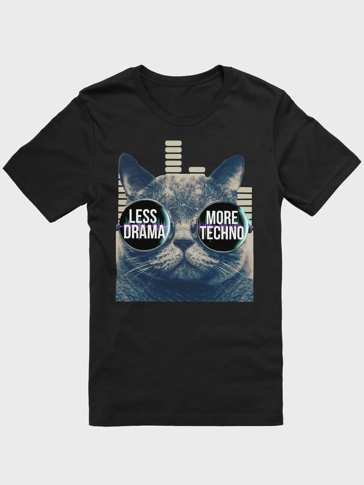 Less Drama, More Techno T-Shirt product image (3)