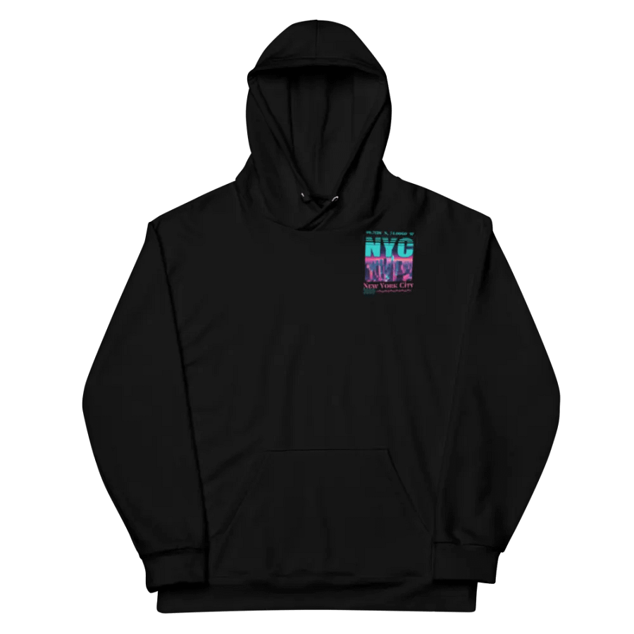 NYC New York City Graphic All Over Print Hoodie product image (10)