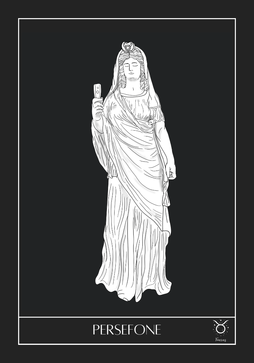 Printable Tarot Deck Minimalistic Greek Gods product image (4)