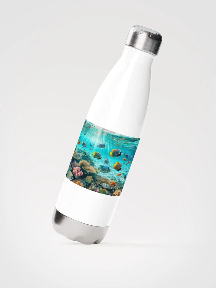 Coral Reef Adventure Stainless Steel Water Bottle | Ai Design product image (2)