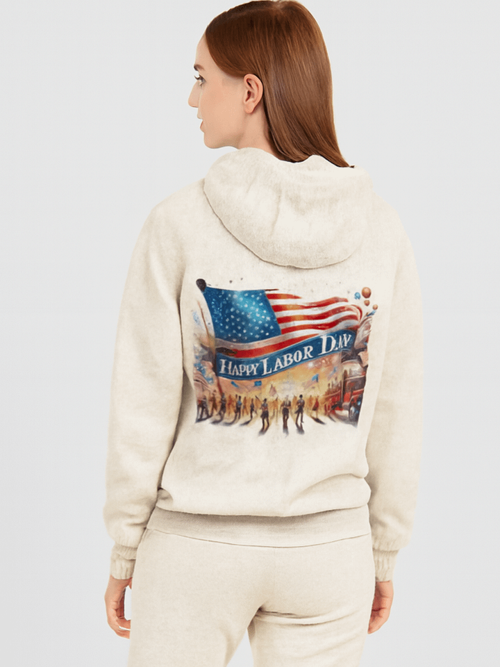 Patriotic Labor Day Celebration Hoodie product image (1)