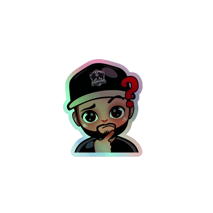 Contemplative Holographic Sticker Sheet product image (1)