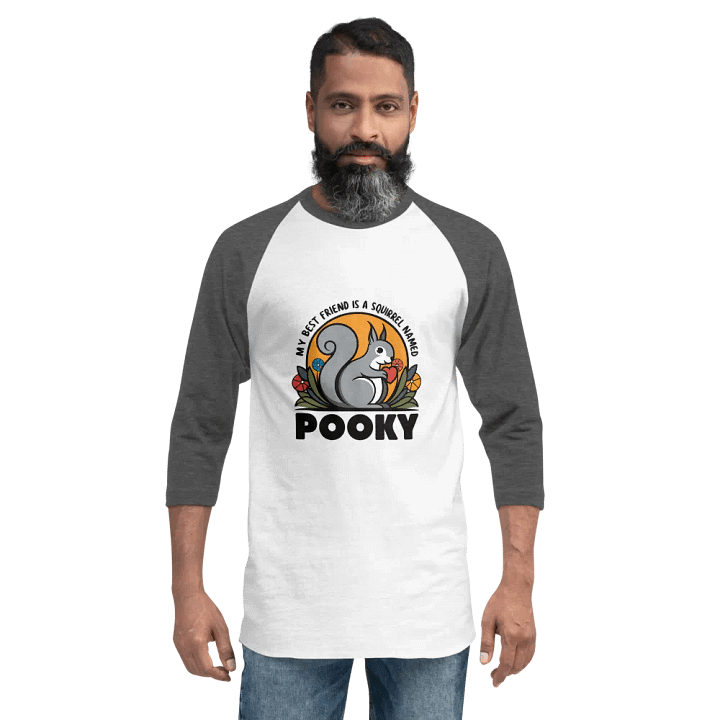 Pooky's Best Friend Raglan Tee product image (2)