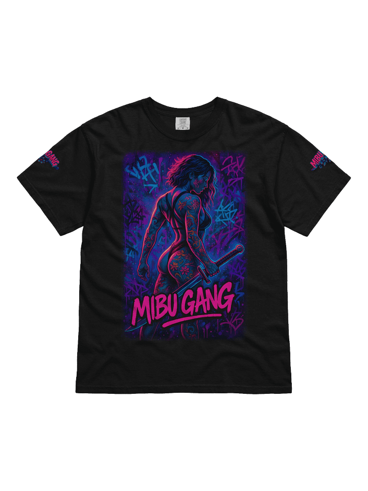 Neon Warrior – Mibu Gang Tee product image (1)