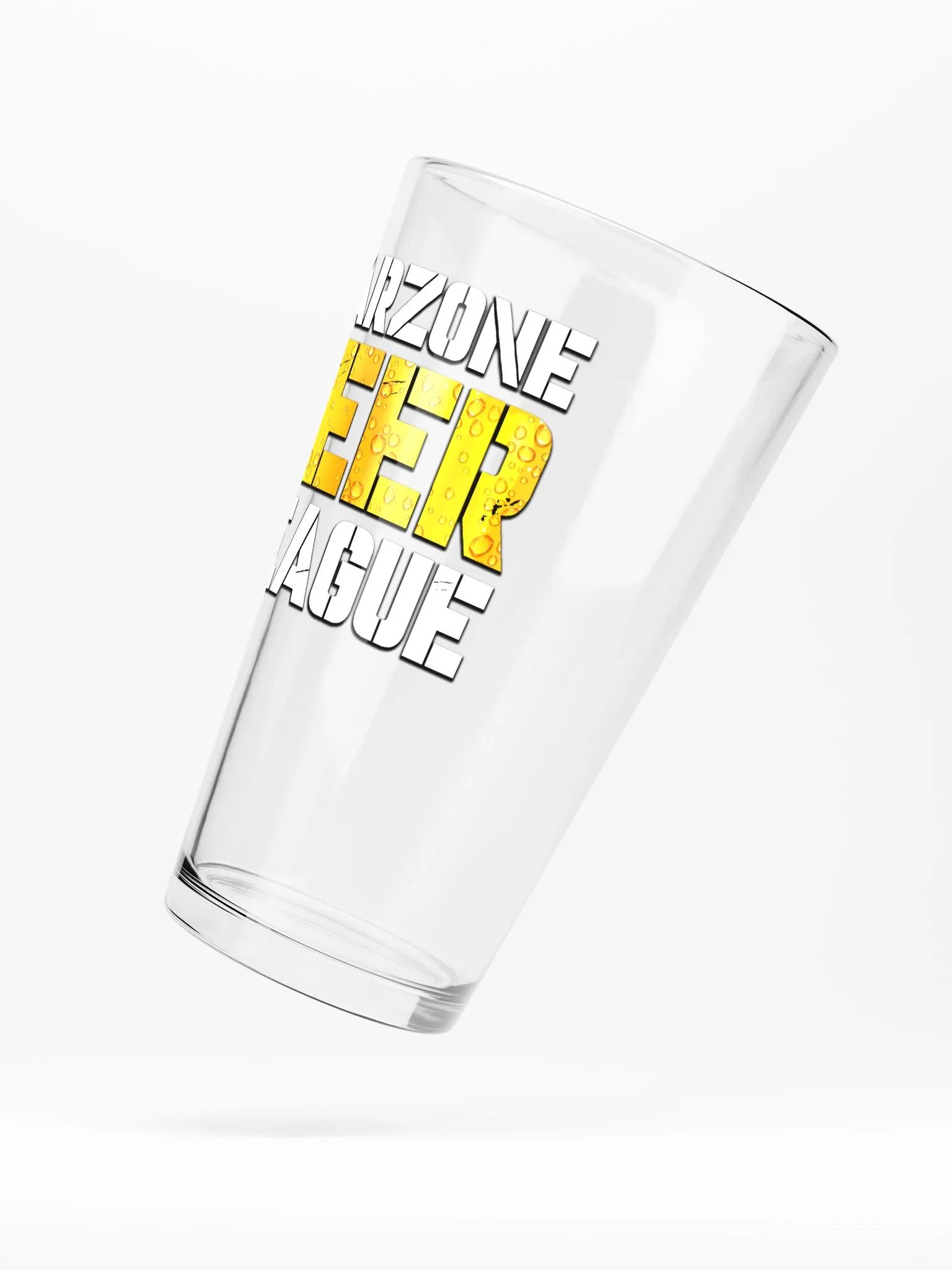 Warzone Beer League Pint Glass product image (5)