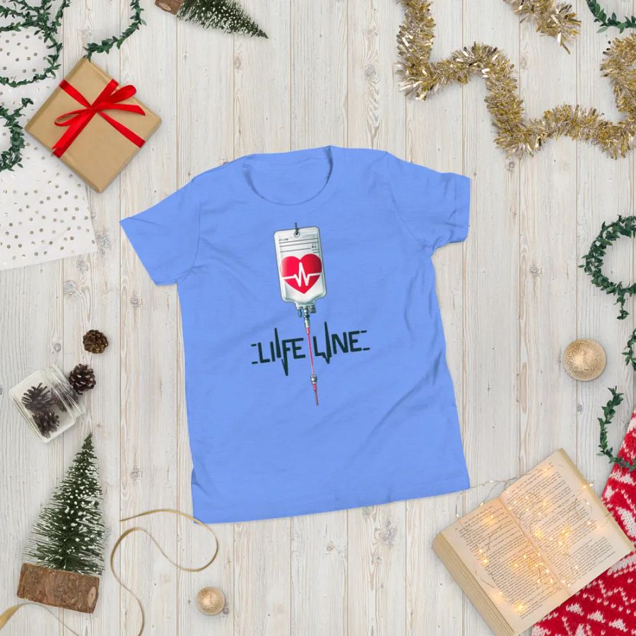 Lifeline Heartbeat Youth T-Shirt product image (22)